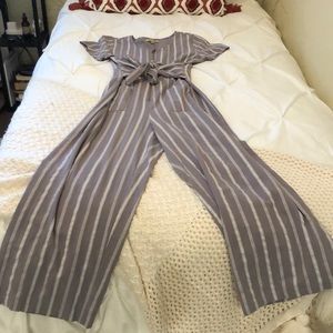 Roolee Striped Jumpsuit